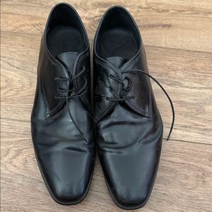 Mens Black Aldo Dress Shoes Size 12